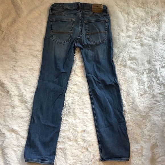 Abercrombie Kids Distressed Ripped Skinny Jeans 13/14 - Picture 2 of 3
